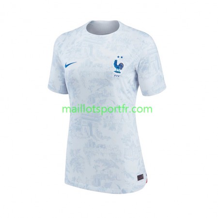Maillot de Foot France Femme Exterieur Coupe du monde 2022